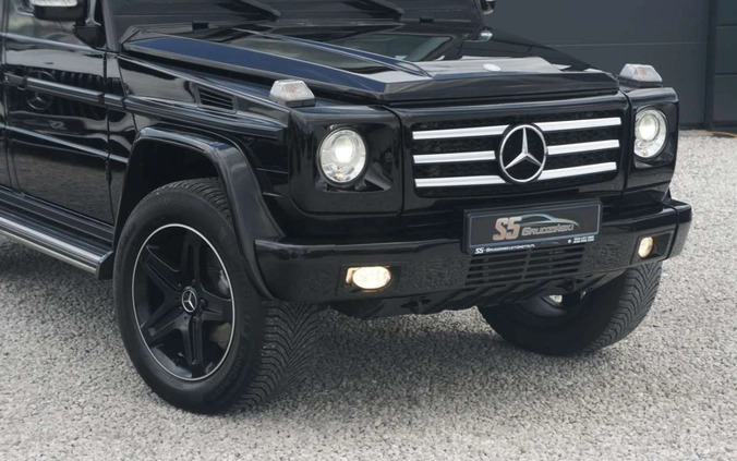 Mercedes-Benz Klasa G cena 225000 przebieg: 128000, rok produkcji 2011 z Brusy małe 172